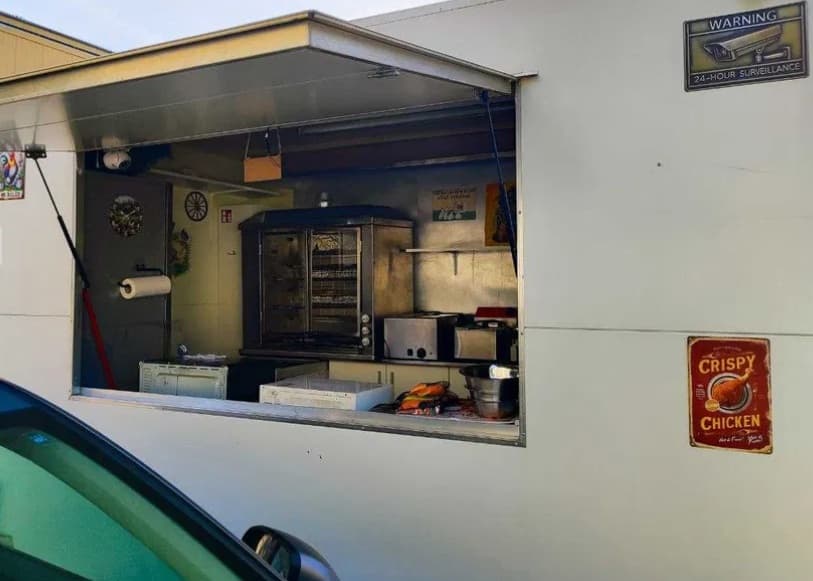 Gotowy biznes, food truck, kurczak z rożna, przyczepa gastronomiczna