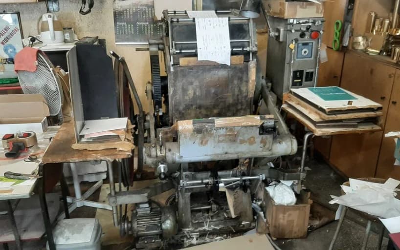 Sprzedaż firmy usługi introligatorskie