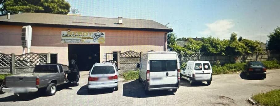 Gotowy biznes używane Auto Części sprzedam całość Budynek działka