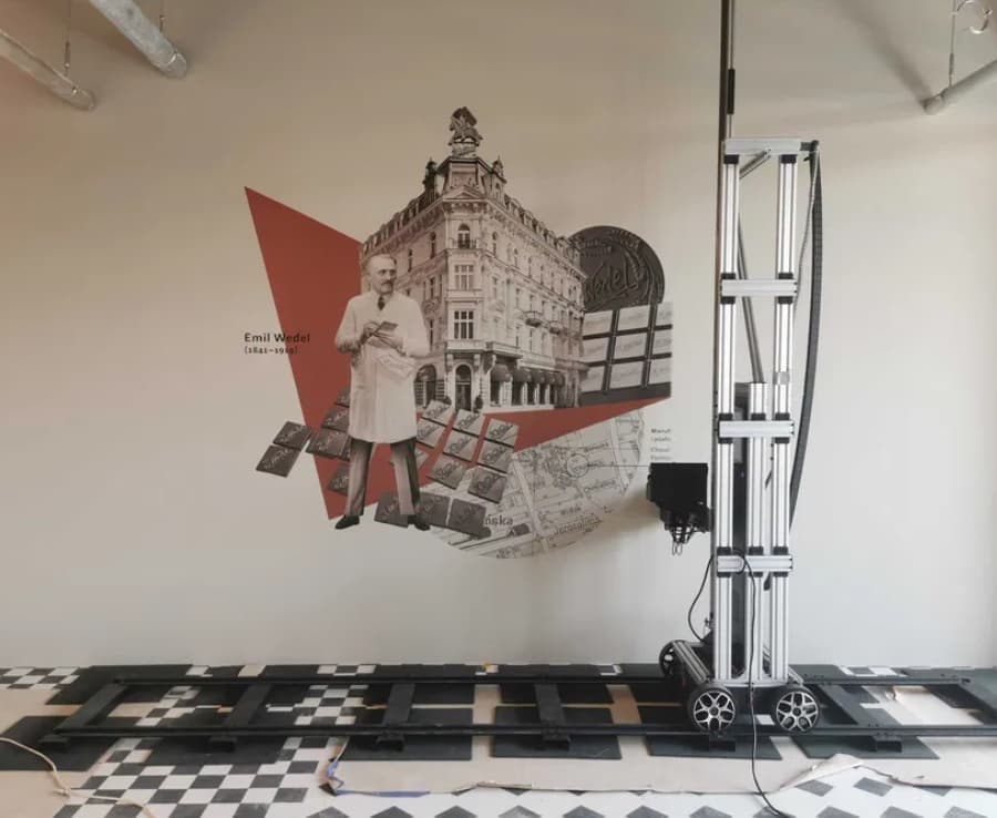 DRUKARKA ŚCIENNA HKHR + funkcjonujący i działający biznes!