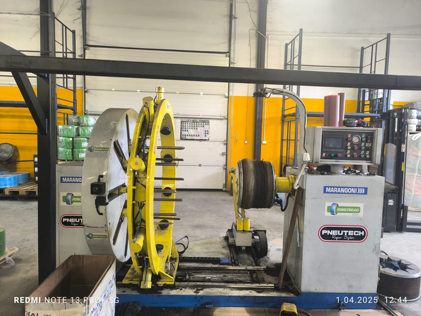 Bieżnikownia opon ciężarowych 2 linie Bandag Marangoni Gotowy biznes